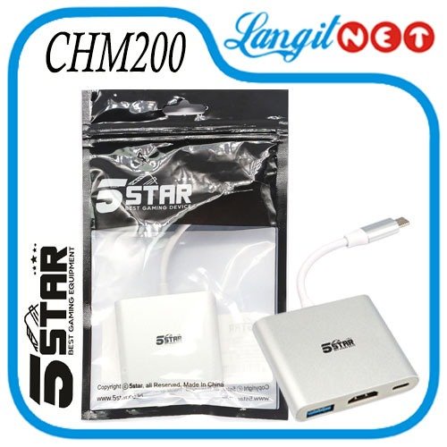 CHM200 5STAR TYPE C TO HDI USB3.0 TYPE C CONVERTER