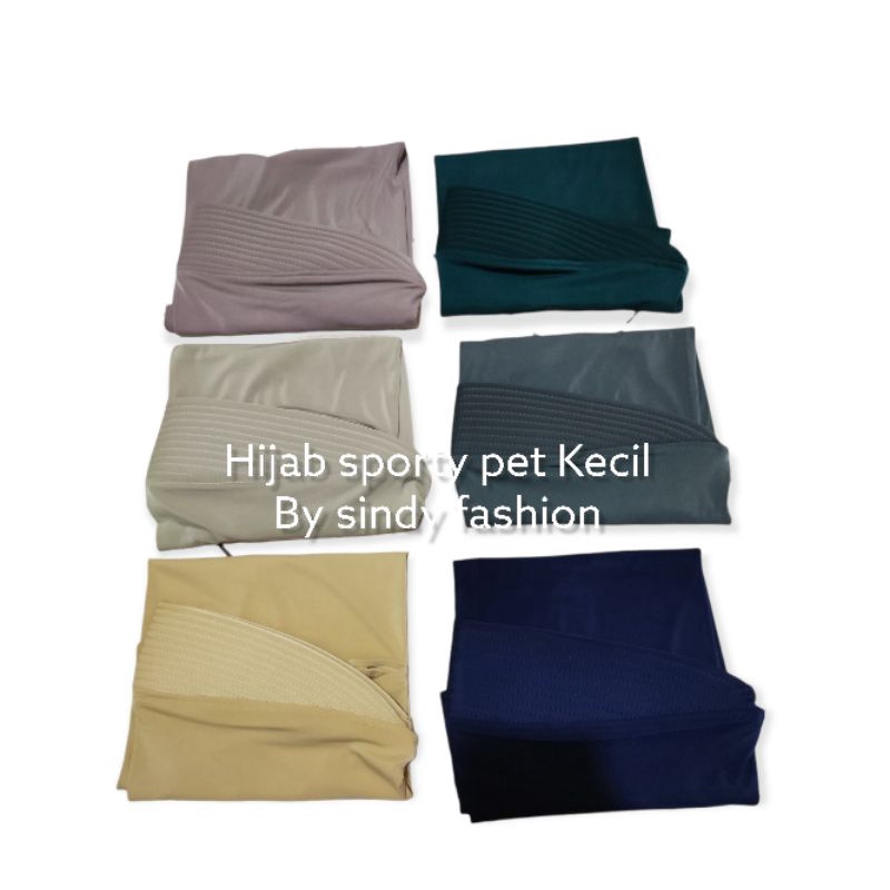 hijab sport/hijab instan/bergo terbaru ped kecil