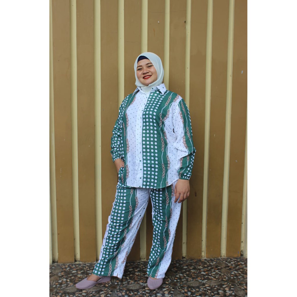 KALILA - PRISTY Big Size Setelan Wanita Oversize