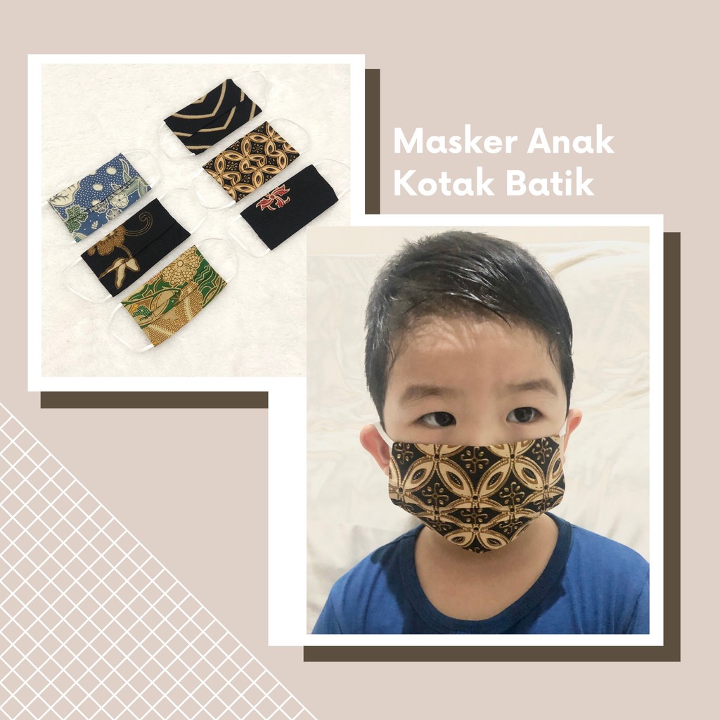 MASKER KOTAK ANAK / MASKER ANAK 2 LAPIS ISI TISSUE / MASKER BAYI / MASKER BALITA / MASKER ANAK KECIL