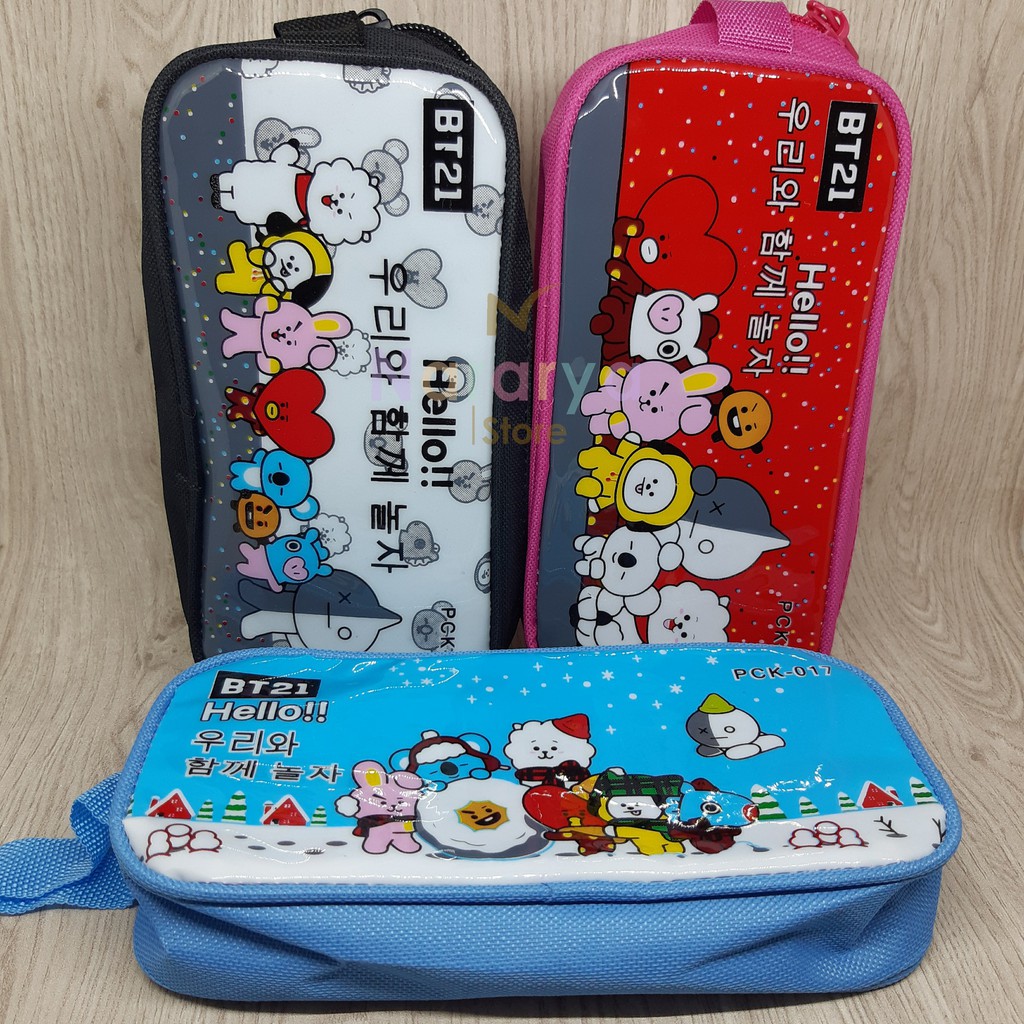 

Kotak Pensil BT21 / Tempat Pulpen BT21 / Tempat Alat Tulis BT21