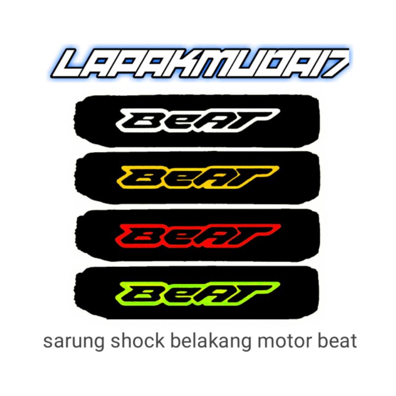 sarung shock belakang motor beat