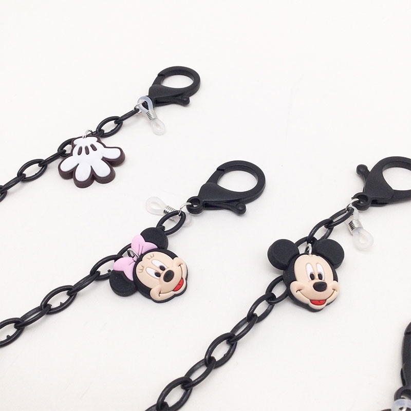 COD Korea Tali Topeng Anak Laki Disney Mickey Mouse Hand / Kalung Strap Masker anak wanita Lucu Tali Strap Masker Rantai Lanyard Kacamata