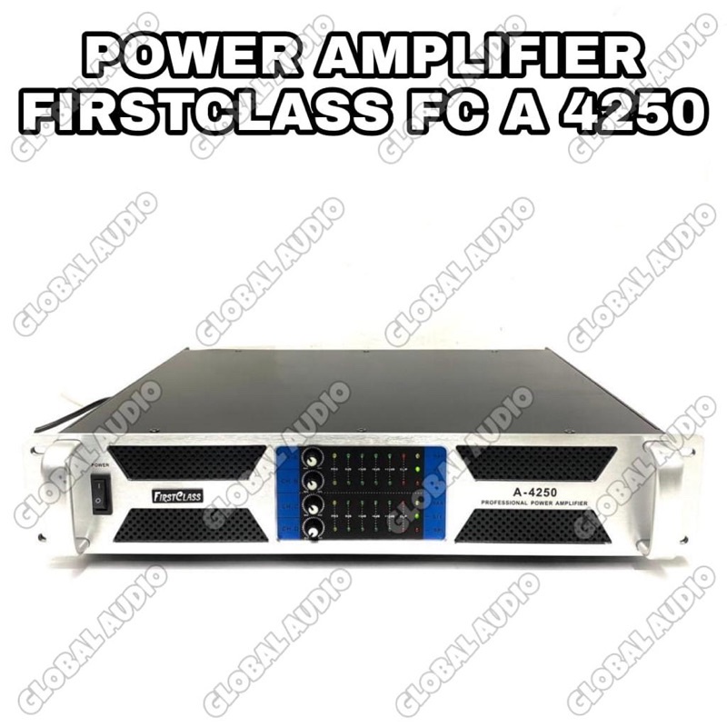Power Amplifier FirstClass Fc A 4250 Original Profesional Power Amplifier Firstclass Fc a4250 ( Bisa