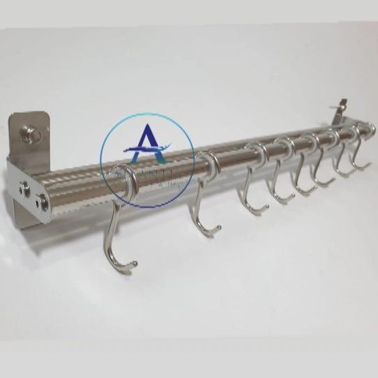 Promo Gantungan Dapur Geser/Gantungan Panci/Kapstok Geser Panjang 50Cm