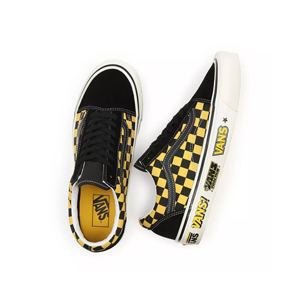 SEPATU VANS OFF THE WALL | OLD SKOOL 36 DX ANAHEIM FACTORY FREESTYLE SPECTRA YELLOW