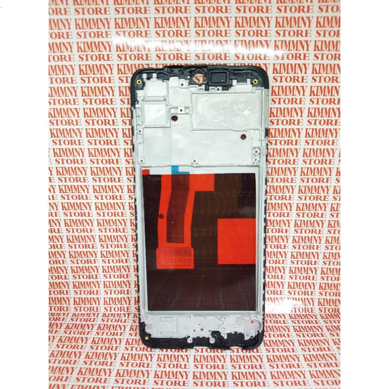 FRAME BEZEL BEZZEL TATAKAN DUDUKAN LCD REALME 5 PRO ORIGINAL