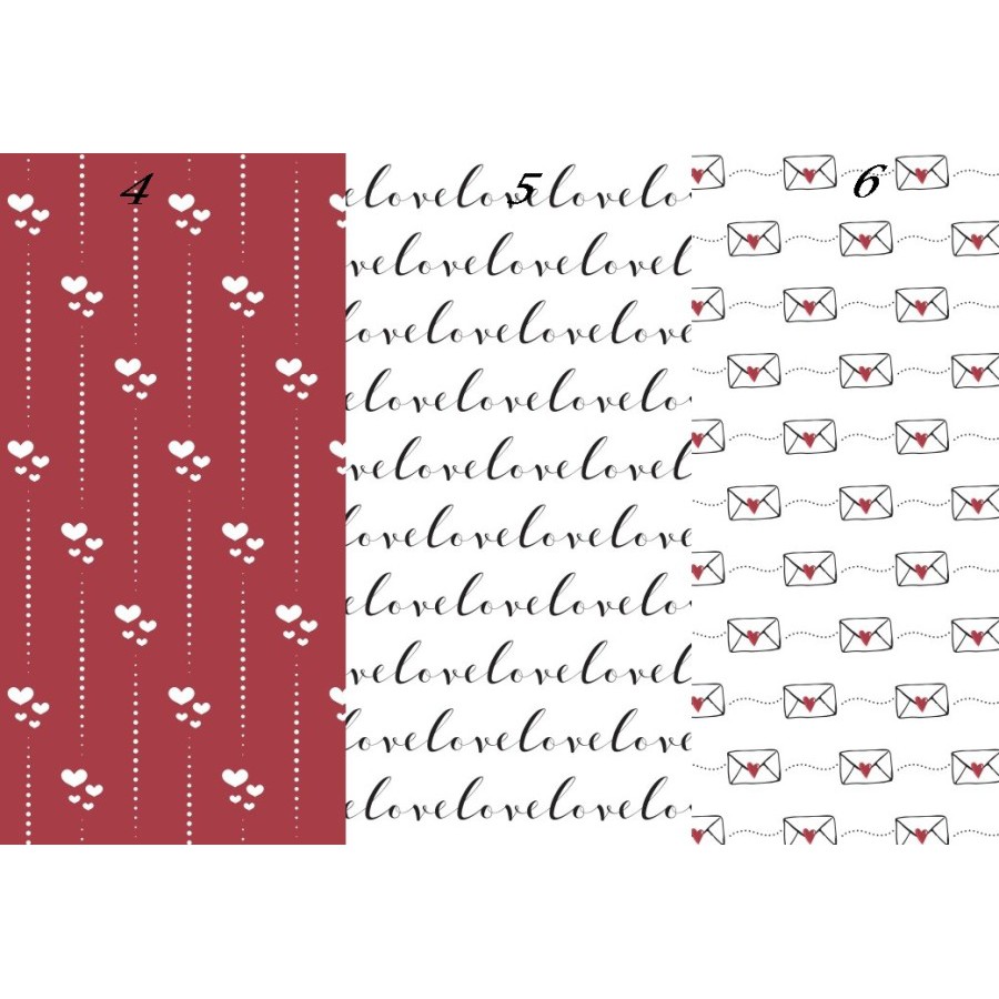 Kertas Scrapbook - Happy Valentines_HAN21 Design