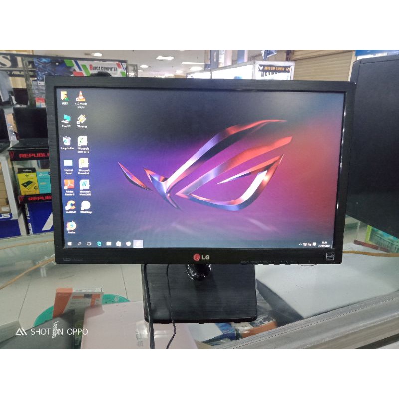 LED Monitor LG 19inch For Komputer PC Ato CCTV Kondisi Lancar