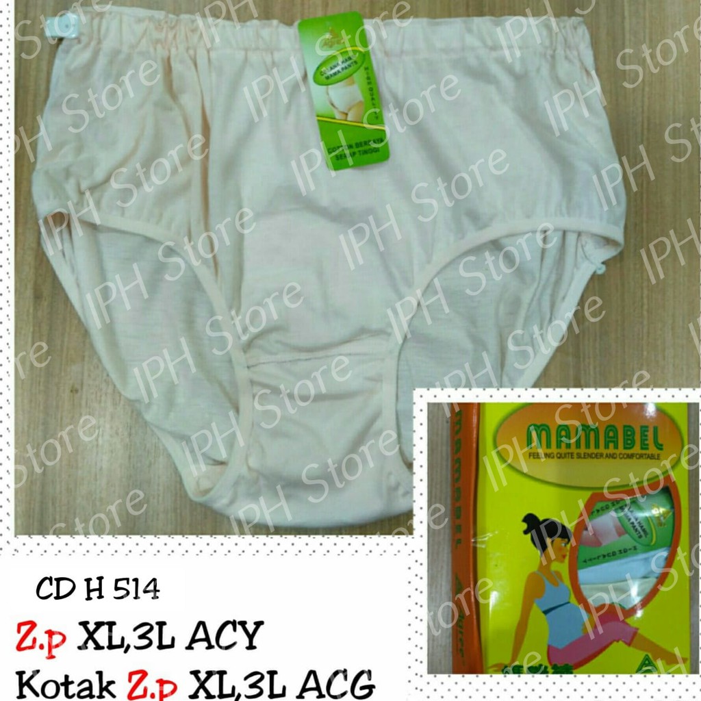 Celana Dalam / Underwear Ibu Hamil Agree H 514 (1 Box isi 3pcs , Tali Setel Pinggang)