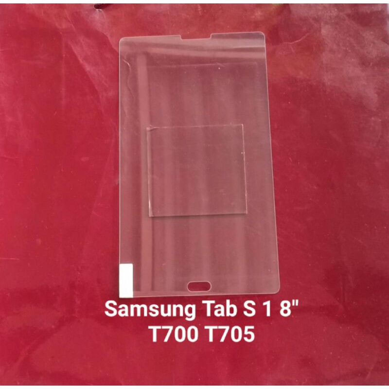 tempered glass Samsung Tab S 1 8" T700 / T705 anti gorea screen guard