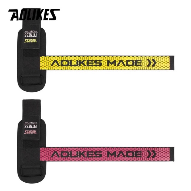 Aolikes 7633 Power Strap Wrist Wrap Straps Wraps Support Gym Fitness