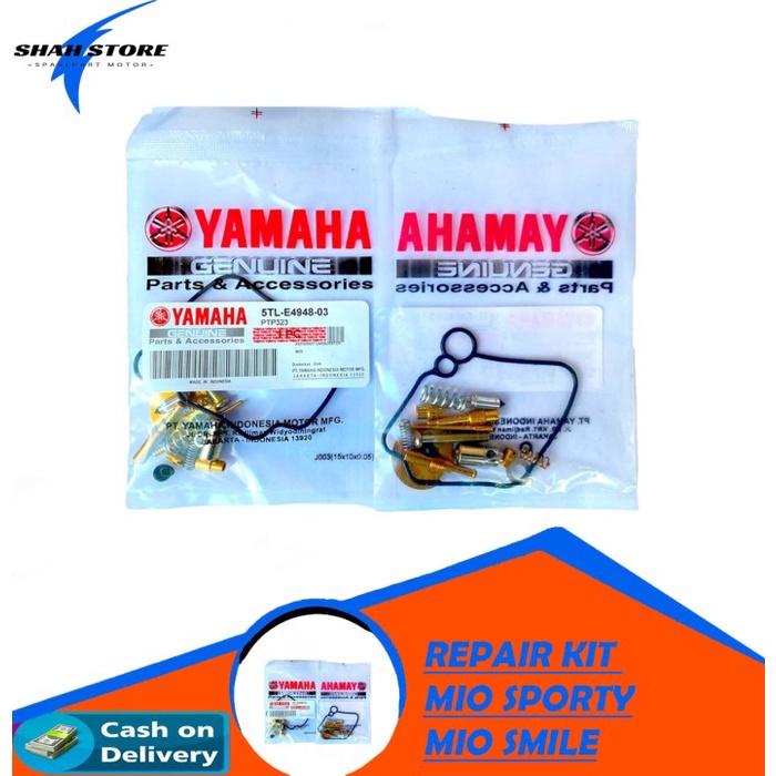 REPAIR KIT MIO SPORTY MIO SMILE / REPAIR KIT KARBURATOR MIO SMILE 5TL