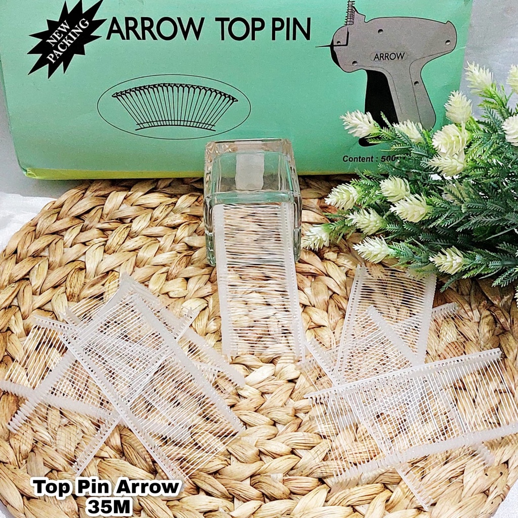 

ARROW TOP PIN - TAG PIN / ISI REFILL TAG GUN - PUTIH 35MM