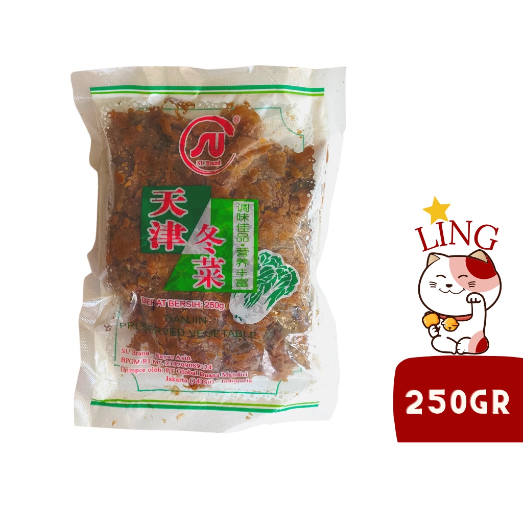 

Tongcai / Tong Cai / Tongjai / Tong Jai / Sawi Asin 250 gram