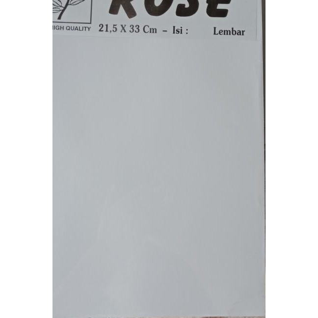 

77&** Kertas Buffalo Putih F4 / Folio 77&**