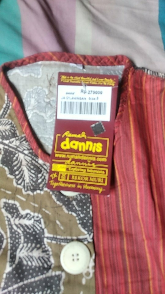 Baju Muslim Anak Batik Lawasan