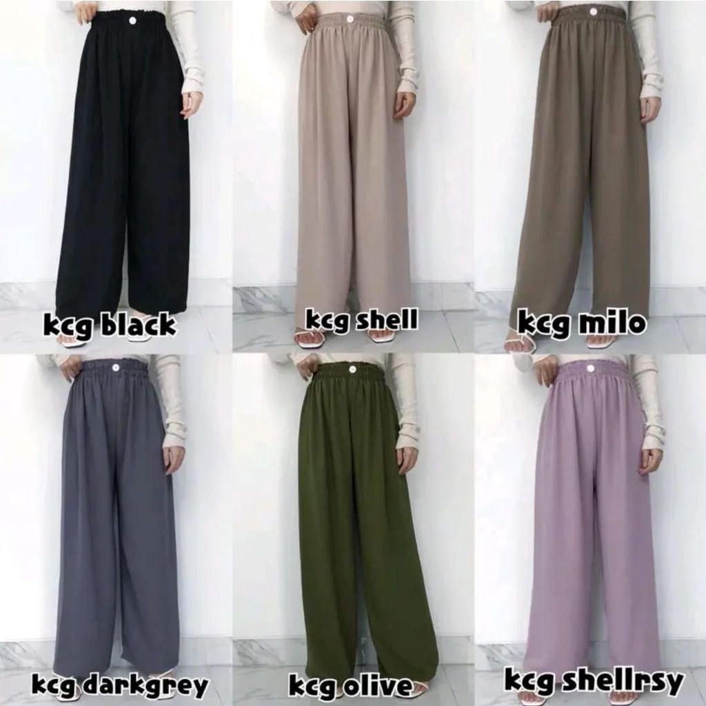 JAYA.Co Comfy Kulot / Kally Button Pants