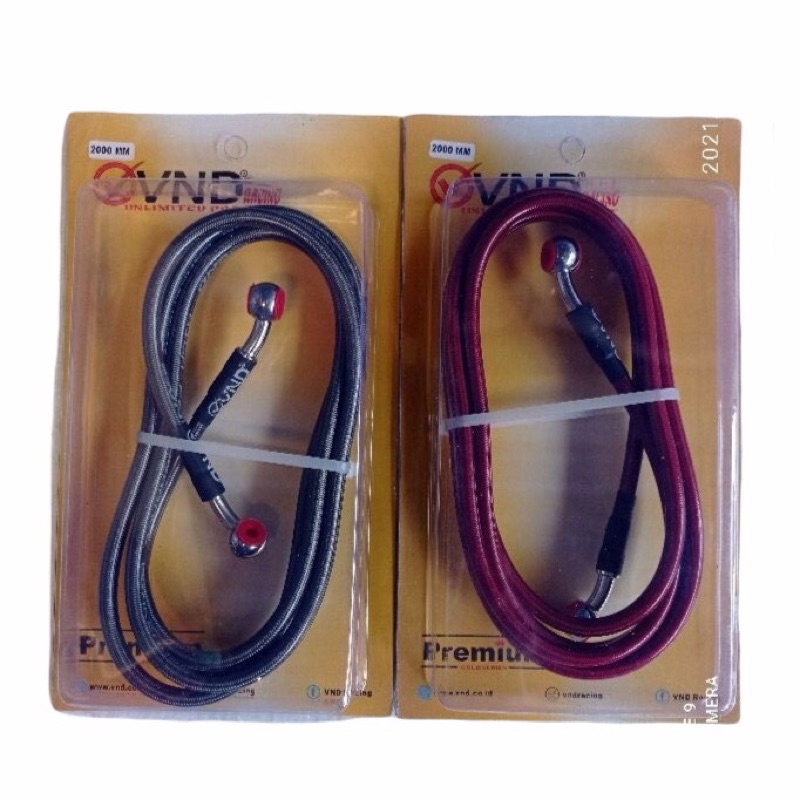 VND Selang Rem Belakang 200cm Kabel Rem Belakang 2m Universal Nmax,Pcx,Adv Dan Motor Lain Nya