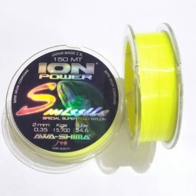 AKSESORIS ALAT PANCING Senar Ion Power Smissile AWASHIMA panjang 150mt