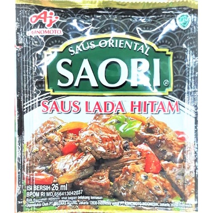 

Saori Saus Lada Hitam 26ml