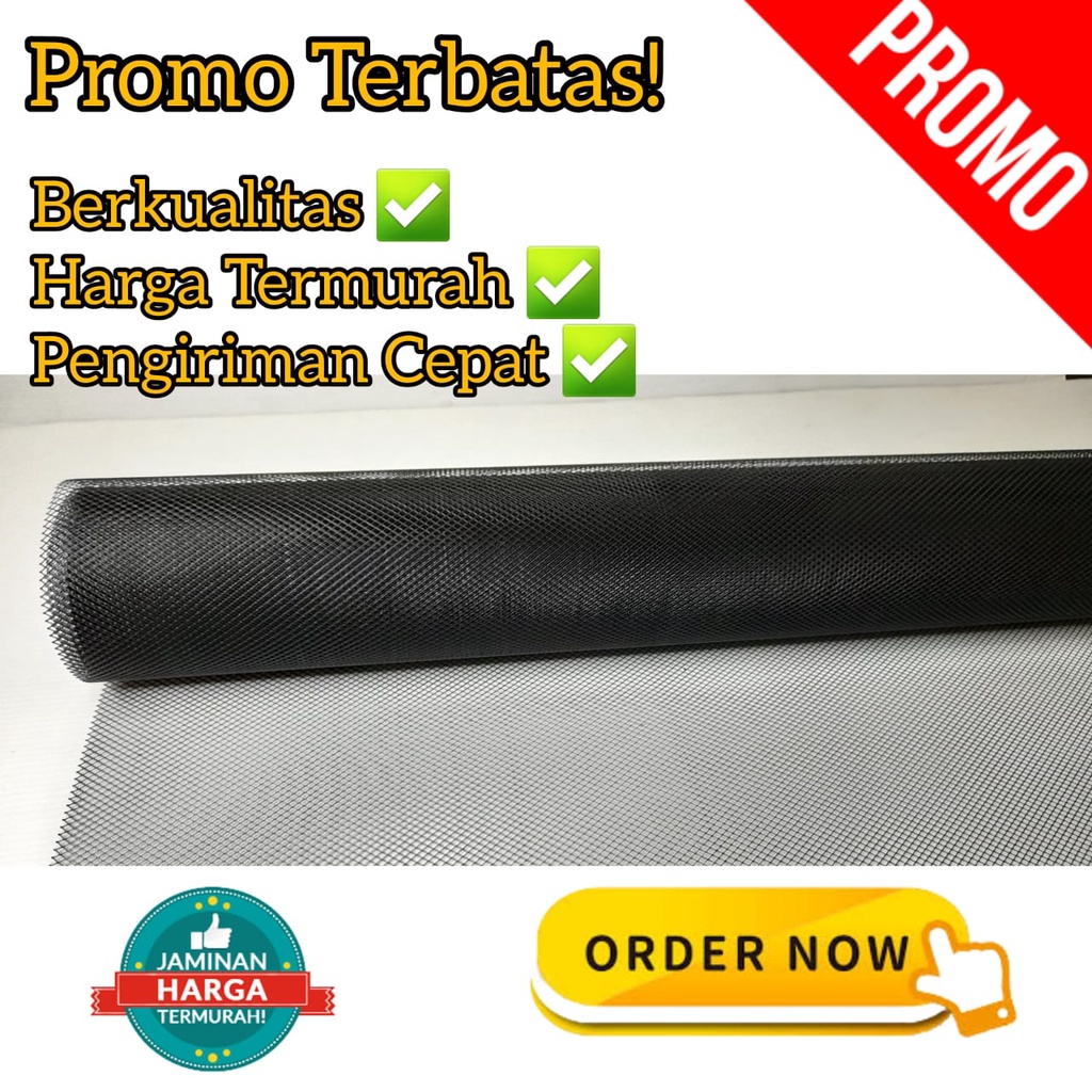 Kawat Baja Anti nyamuk Baja Untuk Pintu Jendela Kawat Nyamuk Baja Hitam Putih Coklat Kawat Nyamuk Al