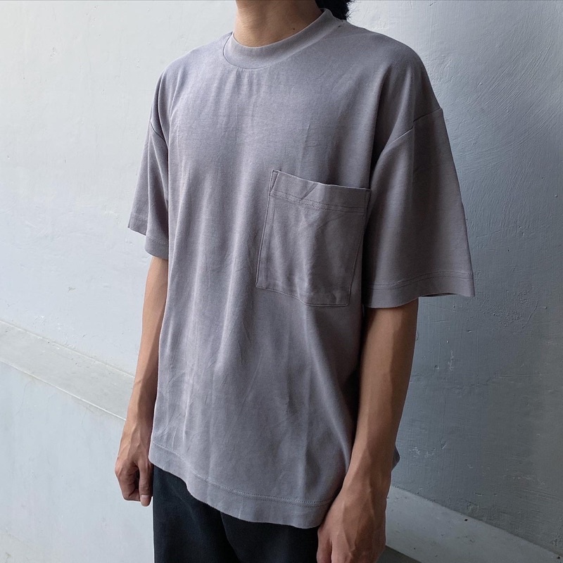 MUJI OVERSIZE TSHIRT GRAY