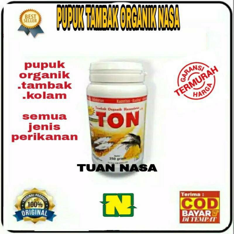 TON NASA PUPUK TAMBAK NASA - PUPUK ORGANIK PERIKANAN - PUPUK PERIKANAN
