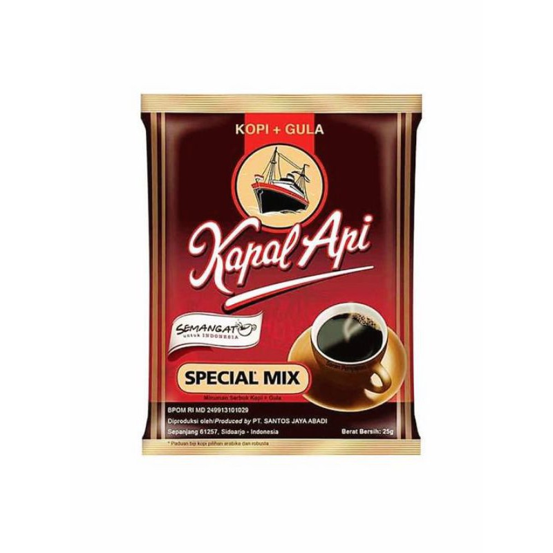 

Kapal Api Kopi + Gula