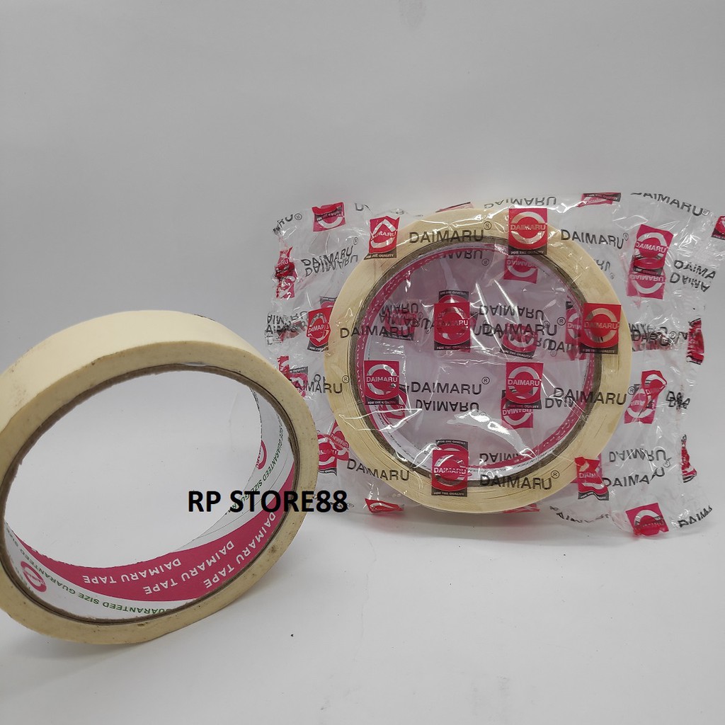 

LAKBAN KERTAS DAIMARU 1INCH - LAKBAN KERTAS - LEM KERTAS -MASKING TAPE