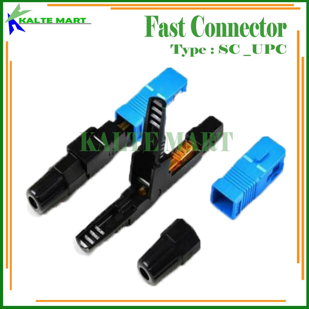 Fast Connector SC/UPC Fiber Optic / Konektor SC/UPC