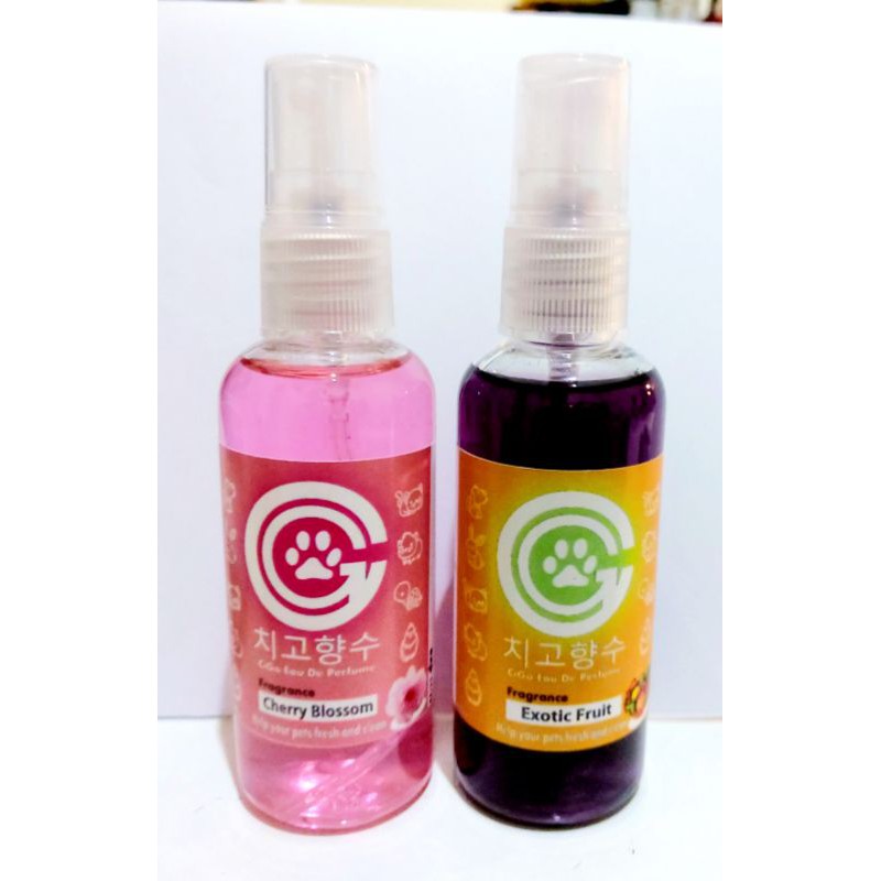 cigo Parfum anjing kucing kelinci cat dog pets 60 mL spray murah elegant cologne harum