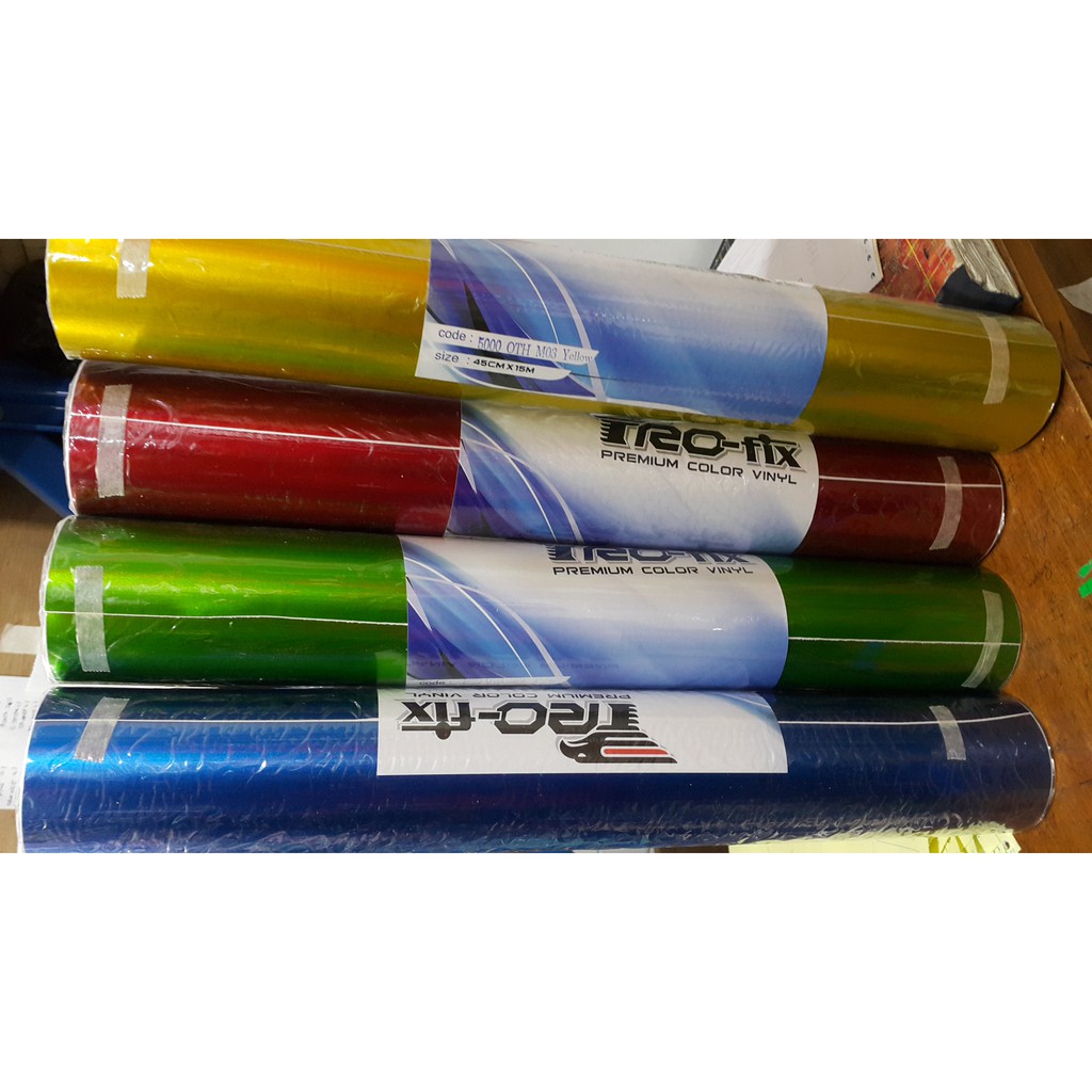 

Terlaris Sticker Stiker Profix Metallic 1 Roll 45 cm x 15 M uMobil & Motor