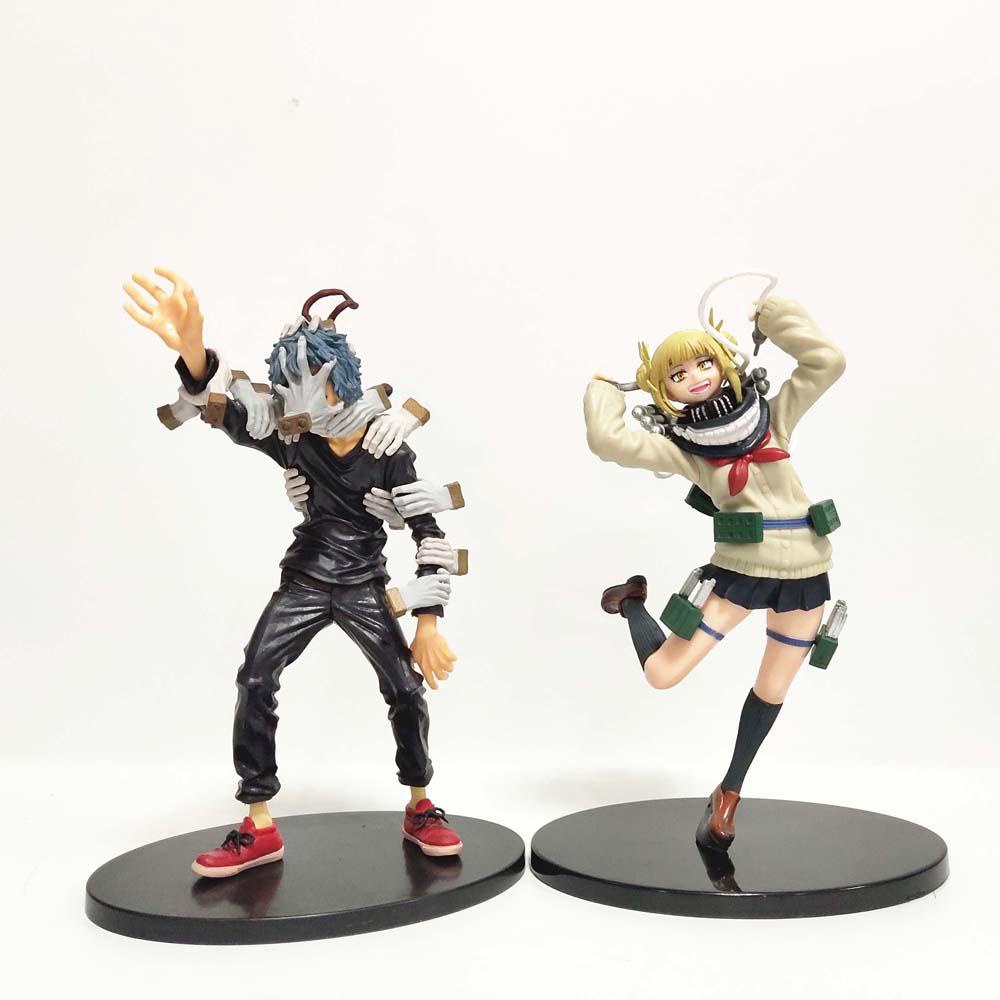 Patung Model Koleksi Action Figurine Agustina Dekorasi Desktop Himiko Toga Shigaraki Tomura Figure Age of Heroes Toy Figure