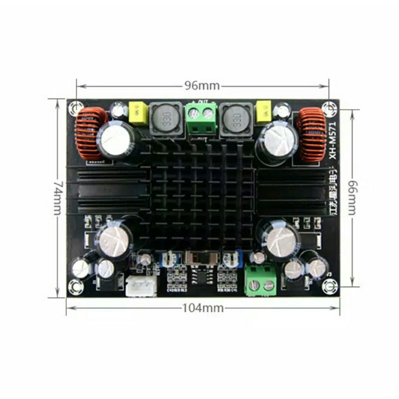 XH-M571 150W Digital Amplifier SUBWOOFER High Power Boost Mono 150Watt