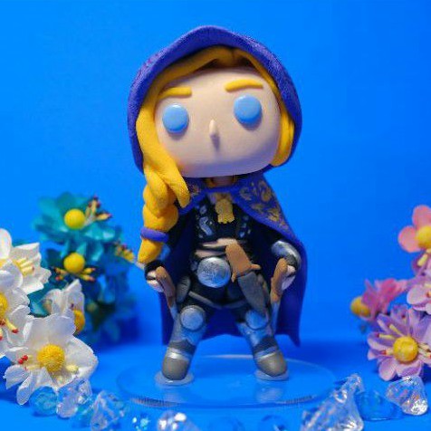 Funko Pop Custom Clay (tinggi sekitar 10-12cm)