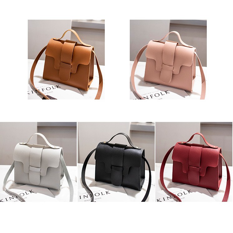 Tas Selempang Wanita Import Tas Handbag Murah Kekinian Tas Slempang Kulit Korea COD Azgalery T27