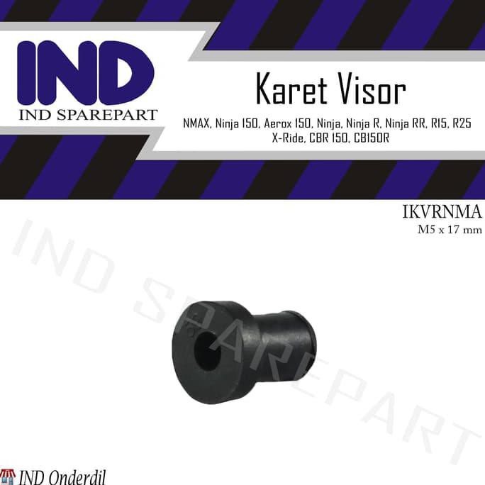 Mur Karet-Ganjel-Dudukan Baut Visor Windshield-Winshield Aerox 150/R15 Segera Beli