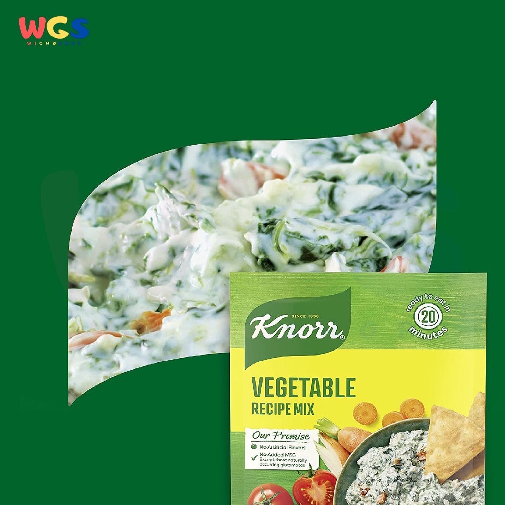 Knorr Vegetabel Recipe Mix Bold Flavor No Added MSG 1.4oz 40g