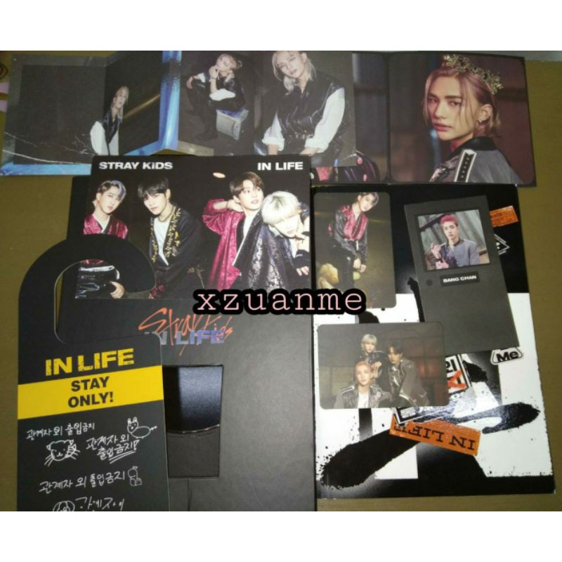 STRAY KIDS Unsealed ALBUM- ALBUM STRAY KIDS IN LIFE LIMITED VERSION