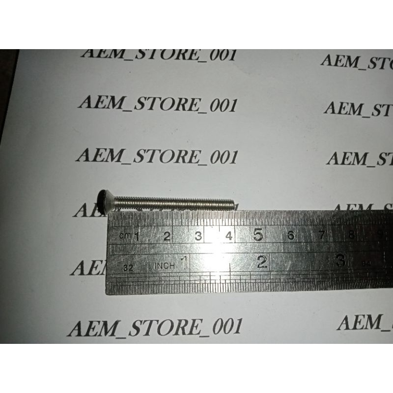 Verseng L M4 x 40 (4cm) stainless 304 THE A2-70