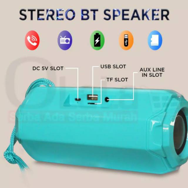 SPEAKER BLUETOOTH T&amp;G143 LED