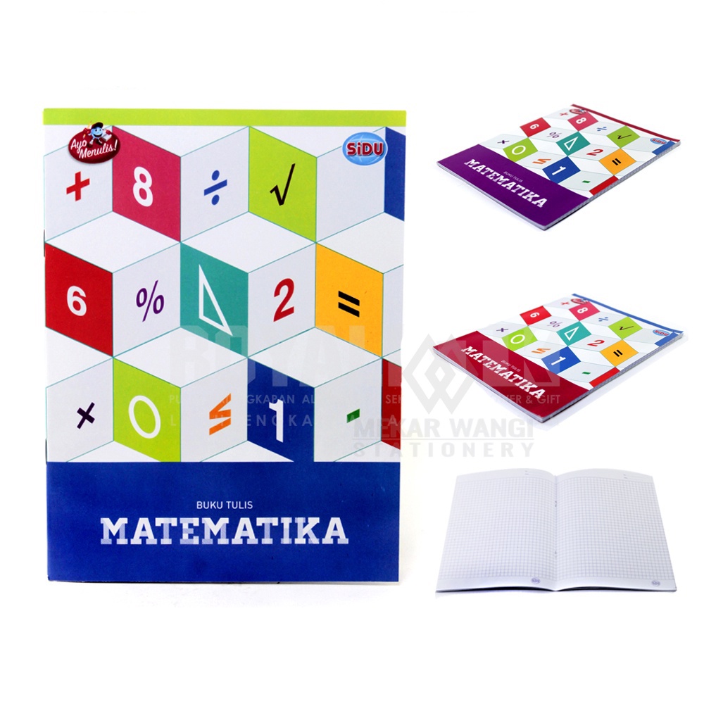 

Buku Kotak kecil - Buku Strimin/Matematika Sinar Dunia 38 Lembar / Pcs