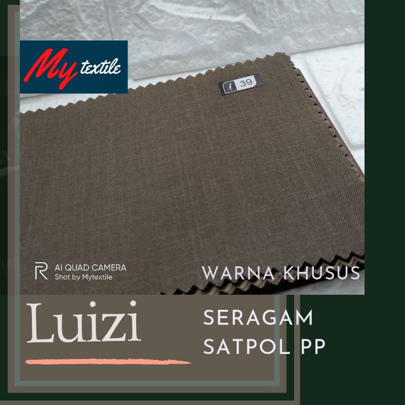 kain luizi luizzi kain warna khusus seragam satpol PP