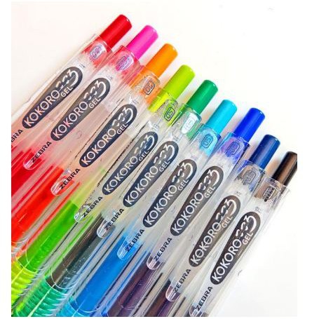 [ATK] - PULPEN / BOLPEN GEL KOKORO COLORS - 0.5 MM