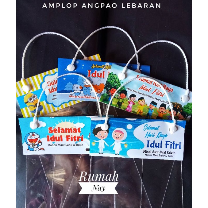 

Kantong Label THR Lebaran Idul Fitri Isi 10