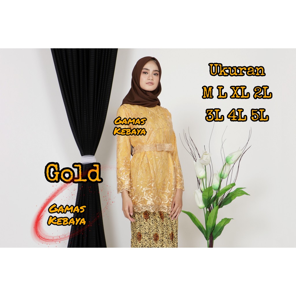 ATASAN KEBAYA CANTIKA SEMI TUNIK /KEBAYA MODERN/KEBAYA WISUDA/KEBAYA BRUKAT/KEBAYA JUMBO/KEBAYA TILE