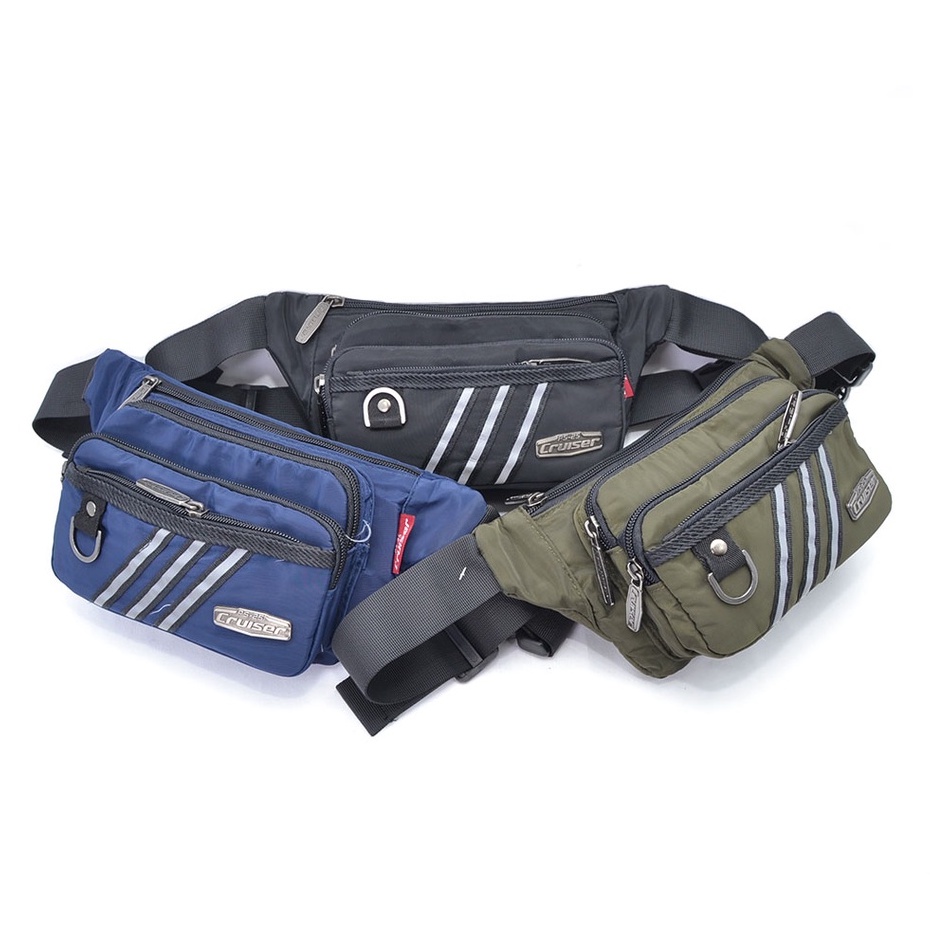 YBS BEST SELLER!!! Waistbag / selempang bahu pria KEREN 3230-4