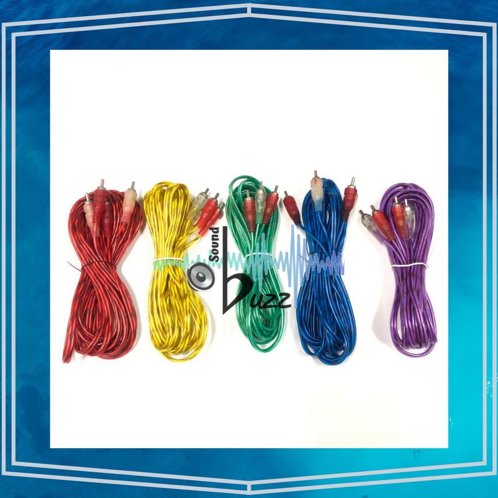 Kabel RCA 2-2 Panjang 5 meter