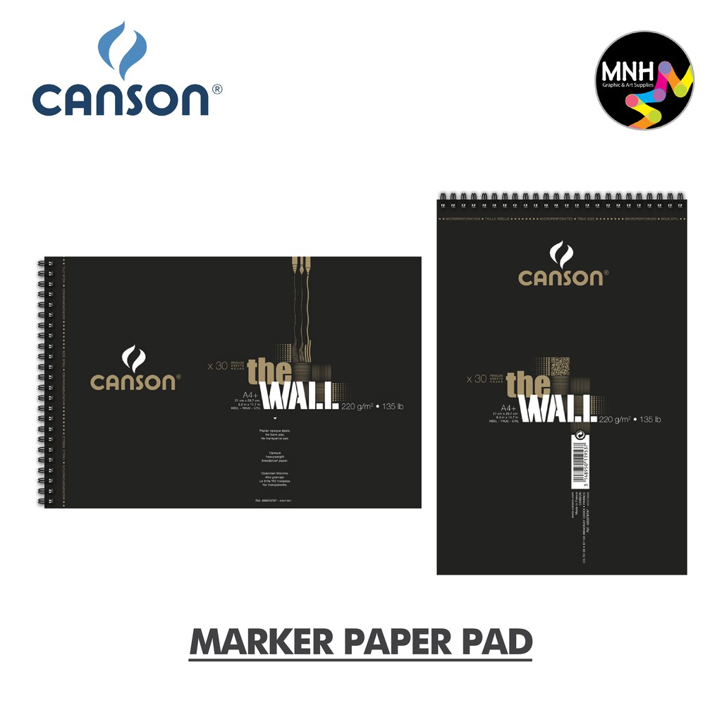 

Buku Gambar Canson The Wall 30S A3- Kertas Untuk Ilustrasi